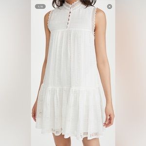 NWT Rebecca Taylor Sleeveless Geo Embroidered - Size 6